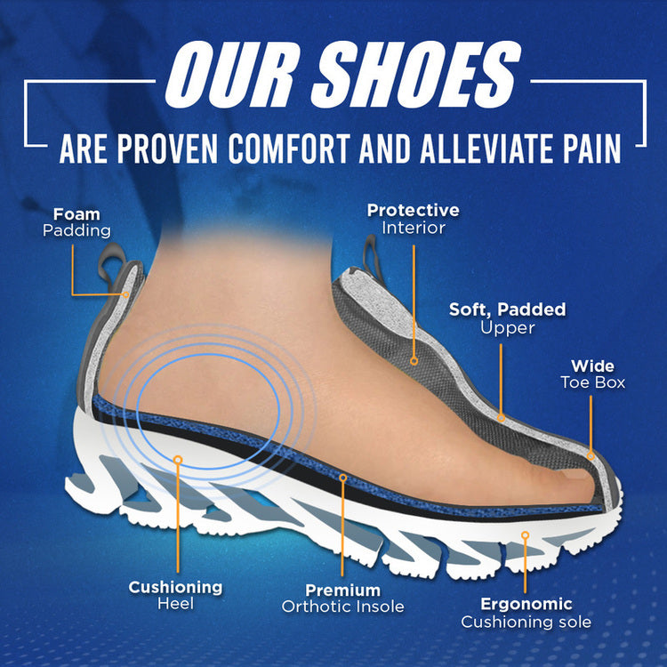 (Limited Time 49% Discount Event) Men's Orthopedic Arch Support Wide Toe Snow Boots Comfortable Waterproof Non-slip Warm Work Shoes
