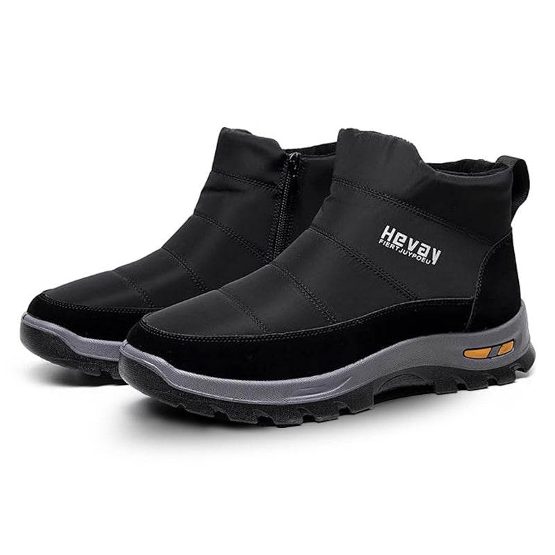 (Limited Time 49% Discount Event) Men's Orthopedic Arch Support Wide Toe Snow Boots Comfortable Waterproof Non-slip Warm Work Shoes