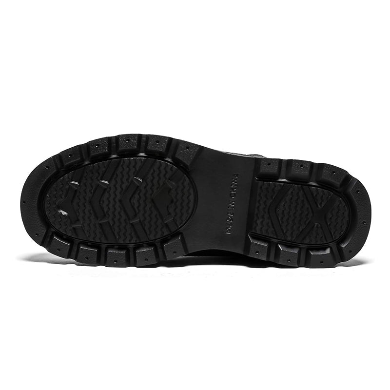 (Limited Time 70% Discount Event) Men's 2024 Winter New Style WarmWaterproof Non-Slip Puncture-Resistant One-Step Snow Boots Orthopedic Ankle Support Wide Toe Arch Support Hiking Boots