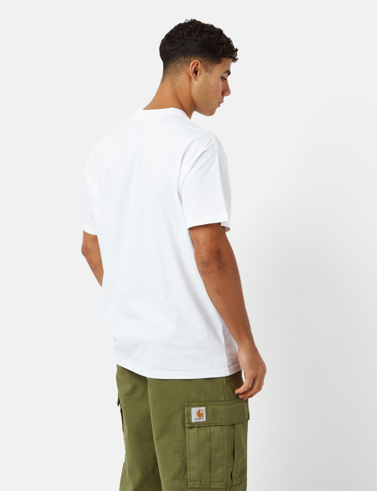 Stretch Pocket T-Shirt (Regular/Organic) - White